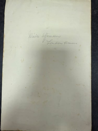 Charles. A. Sheahan (1864-1937) Original, Watercolor Drawing, Rare, Hand Signed, - 7