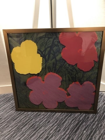 Andy Warhol, (Attributed) Original Print, Limited Edition Flower Print signed And Numbered, - 2