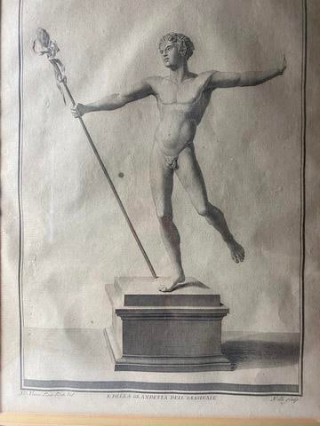 Antique, Carlo Nikki Ancient Roman Statue,18th Century, Rare Limited Edition, - 3