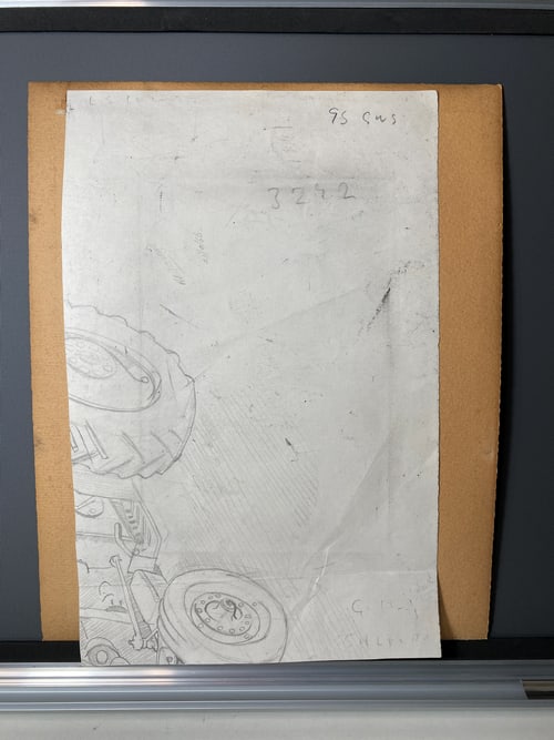 Lowry, 1960's Original, Drawing, Hand Signed, - 4