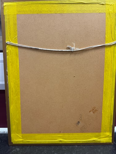 Watercolour Painting of Pink Roses, Signed By The Artist, - 5