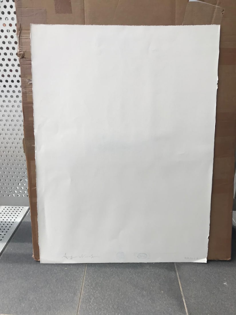 Andy Warhol, (In the manner of) Elvis Artwork Limited Edition Print, sealed, Stamped, - 11