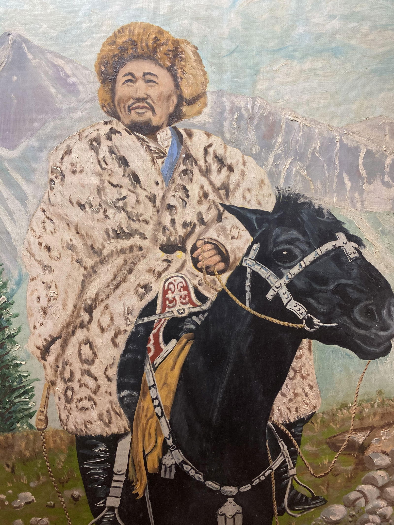 Reuben Braithwaite Qali Beg - a Kazakh Chief Proudly 1954 - 2