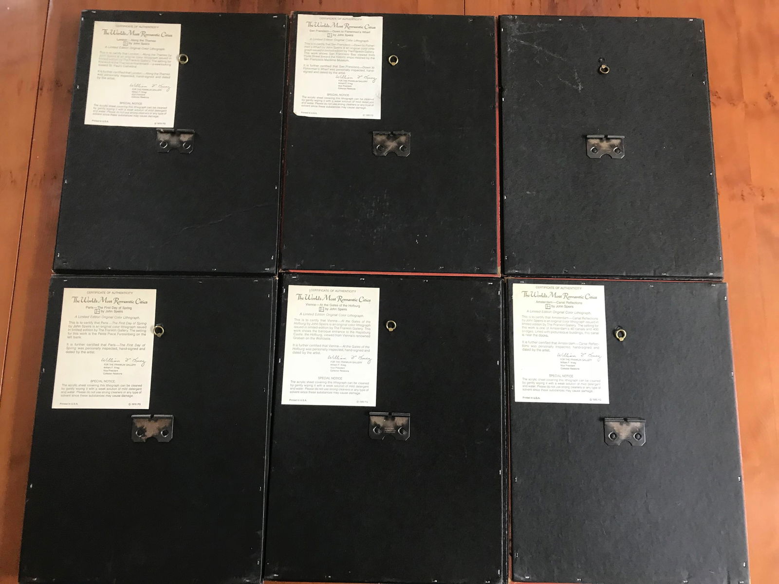 Print Set, Signed, - 3