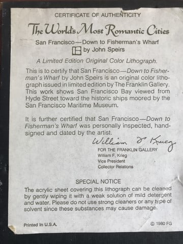 Original Print, Limited Edition Print Signed, - 11