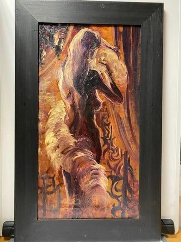 Original Oil Painting On Canvas. Signed and Dated On The Reverse.: Original Oil Painting On Canvas. Signed and Dated On The Reverse.