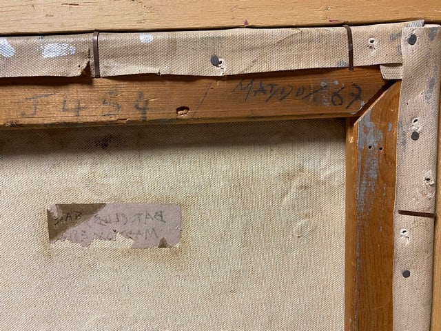 Original Oil Painting On Canvas. Signed and Dated On The Reverse. - 8