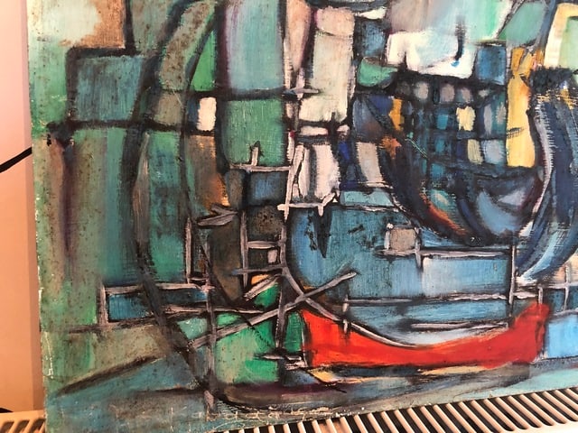 Original, Oil Painting, Signed, - 2