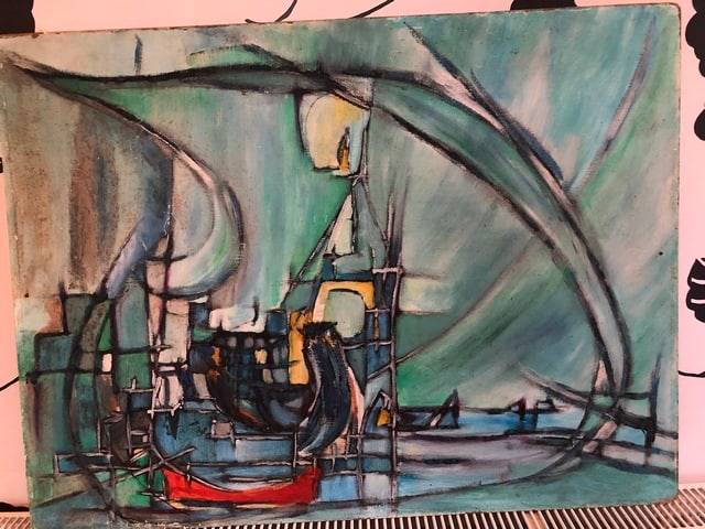 Original, Oil Painting, Signed, - 4