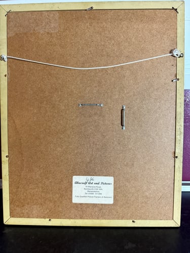 Mid-Century Still Life Oil Painting By W. Porter, Signed and Dated 1974. - 6