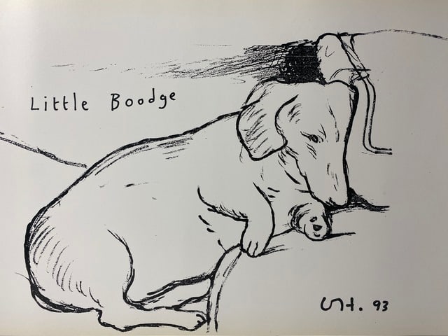 David Hockney. Little Boodge Is A 1993 Lithograph: David Hockney. Little Boodge Is A 1993 Lithograph