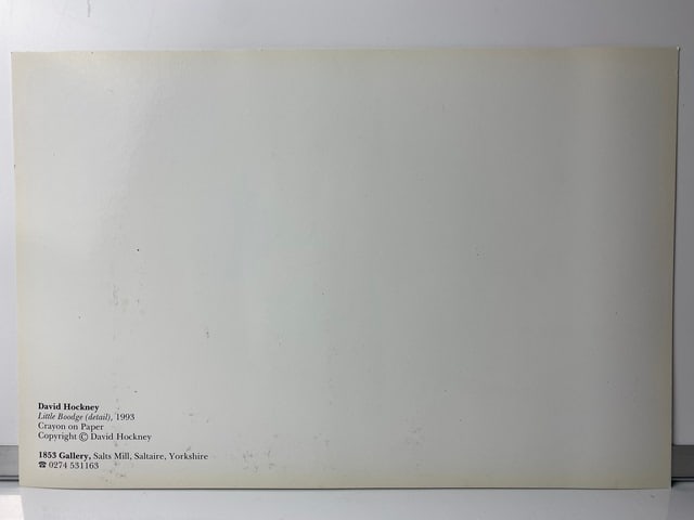 David Hockney. Little Boodge Is A 1993 Lithograph - 2