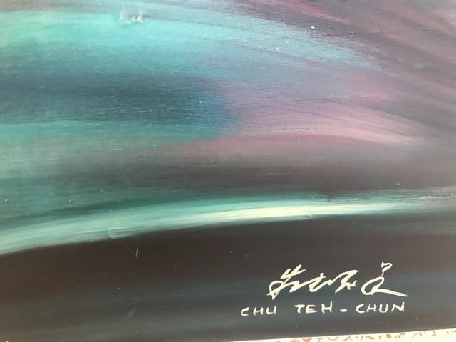 Chu Teh Chun, (Attributed) Original Oil Painting, Signed - 6