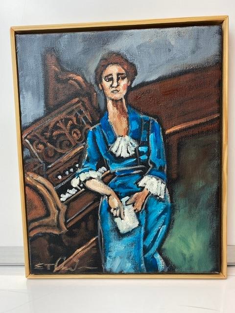 Original Oil Painting, Signed,: Original Oil Painting, Signed, 