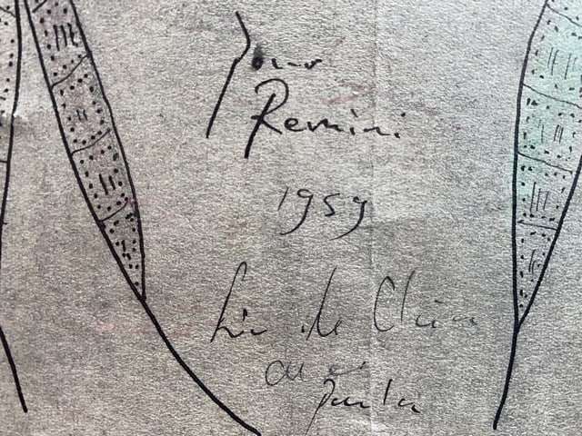 Picasso, Original Artwork, ink Drawing, Signed, - 12