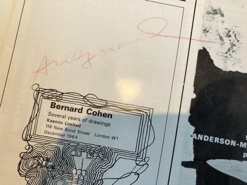 Andy Warhol, Original, Signed, - 2