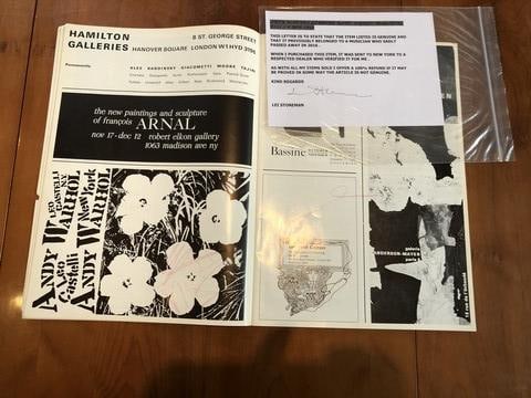 Andy Warhol, Original, Signed, - 5