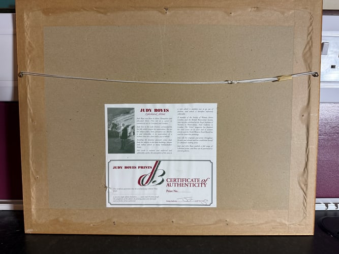 Original, Signed, - 5