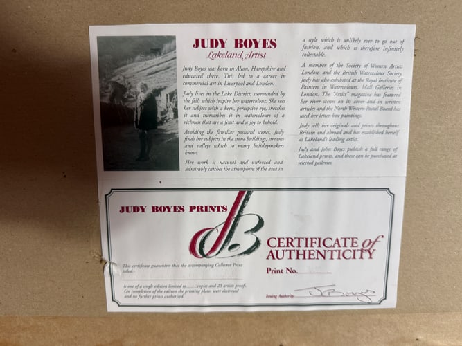 Original, Signed, - 6