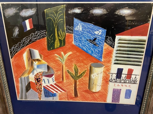 David Hockney, Hockey Paints The Stage 1986, Original Poster, Plate Signed - 4