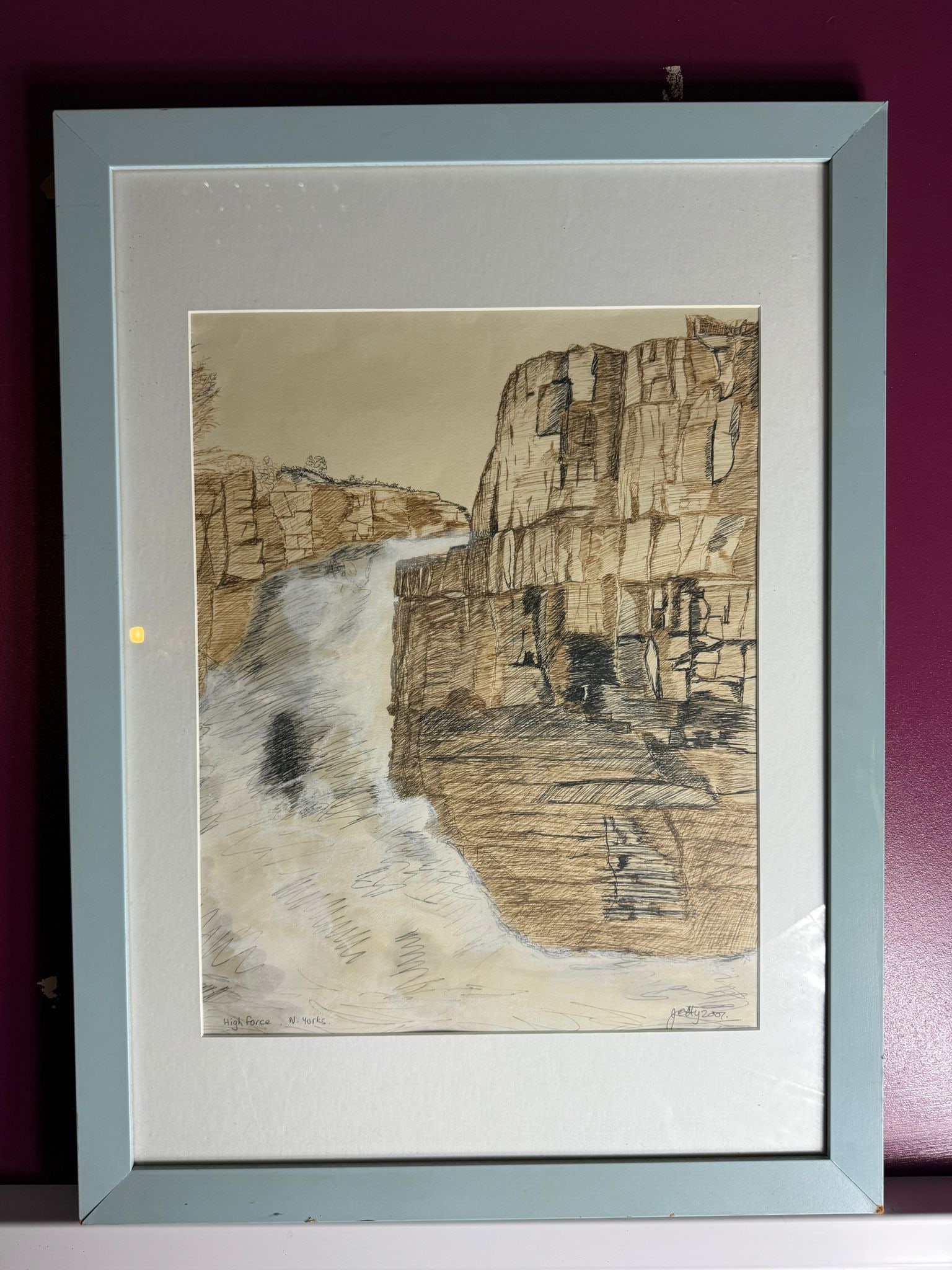 Original Pencil Drawing, Signed: Original Pencil Drawing, Signed 