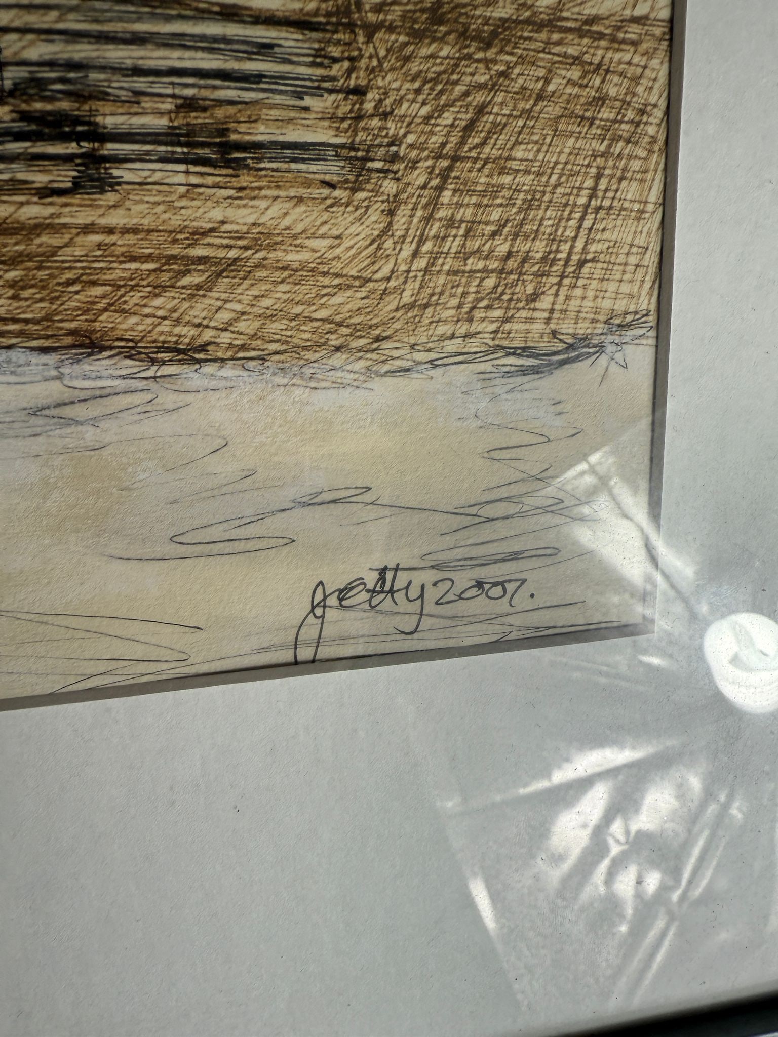 Original Pencil Drawing, Signed - 3