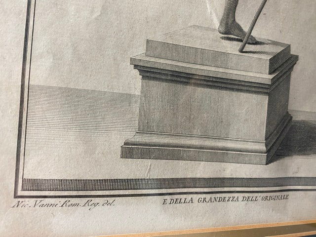 Antique, Carlo Nikki Ancient Roman Statue,18th Century, Rare Limited Edition, - 4