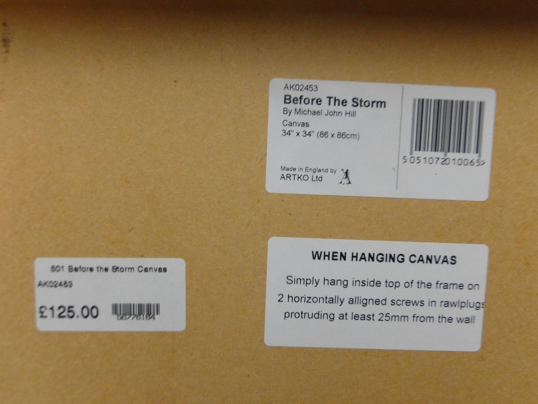 Michael John Hill (British, born 1956) Before The Storm Oil Painting - 3