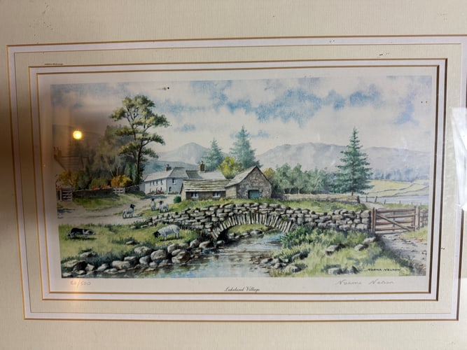 Water Color, signed - 2