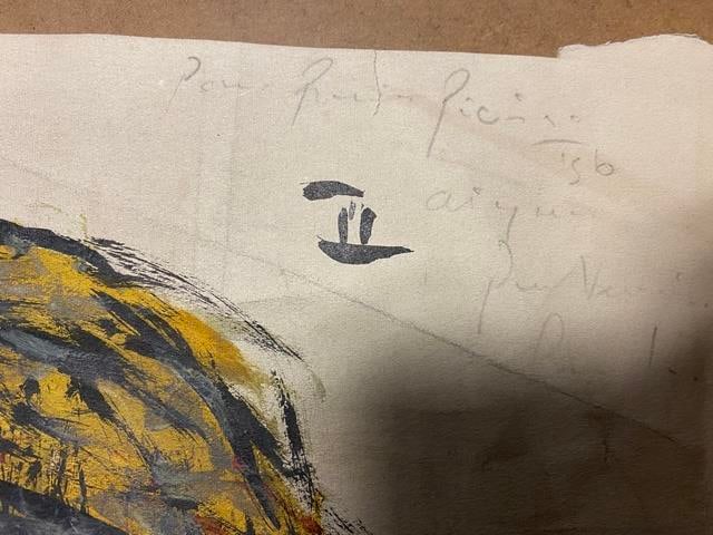 Picasso, Original, Signed And Dated, - 5