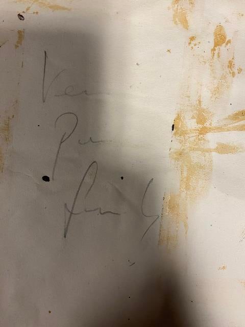 Picasso, Original, Signed And Dated, - 9