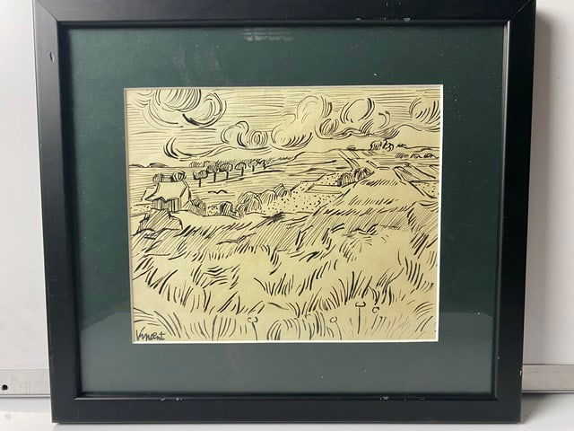 Vincent van Gogh, Certificate Of Authenticity, Signed, (1 of 6)