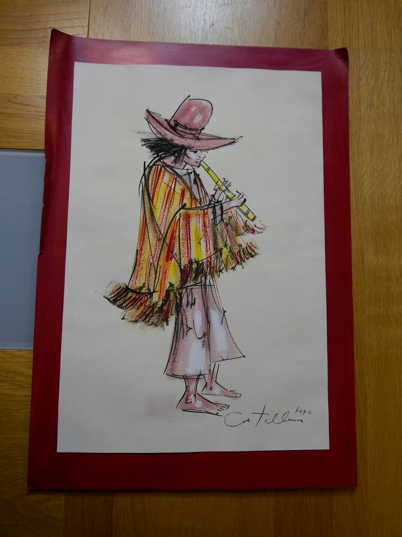 Artist Artwork Signed And Dated: Artist Artwork Signed And Dated