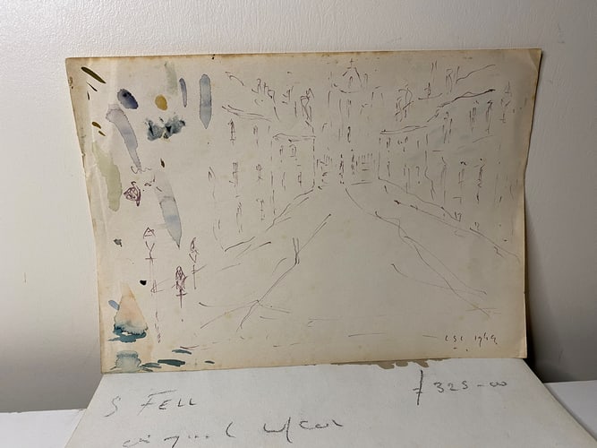 Original, Drawing, Rare, Hand Signed and dated,: Original, Drawing, Rare, Hand Signed and dated,