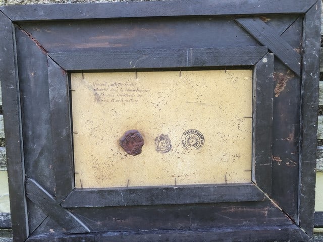 Vincent Van Gogh, (In the manner of) Oil Painting,Signed, Stamp,Wax Seal, - 7