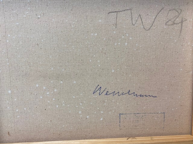 Tom Wesselmann, (After) Original Vintage, Oil Painting, Signed, - 4