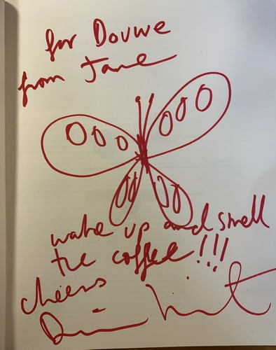 Damien Hirst, Butterfly Drawing, Signed Original Book, Coa, - 9