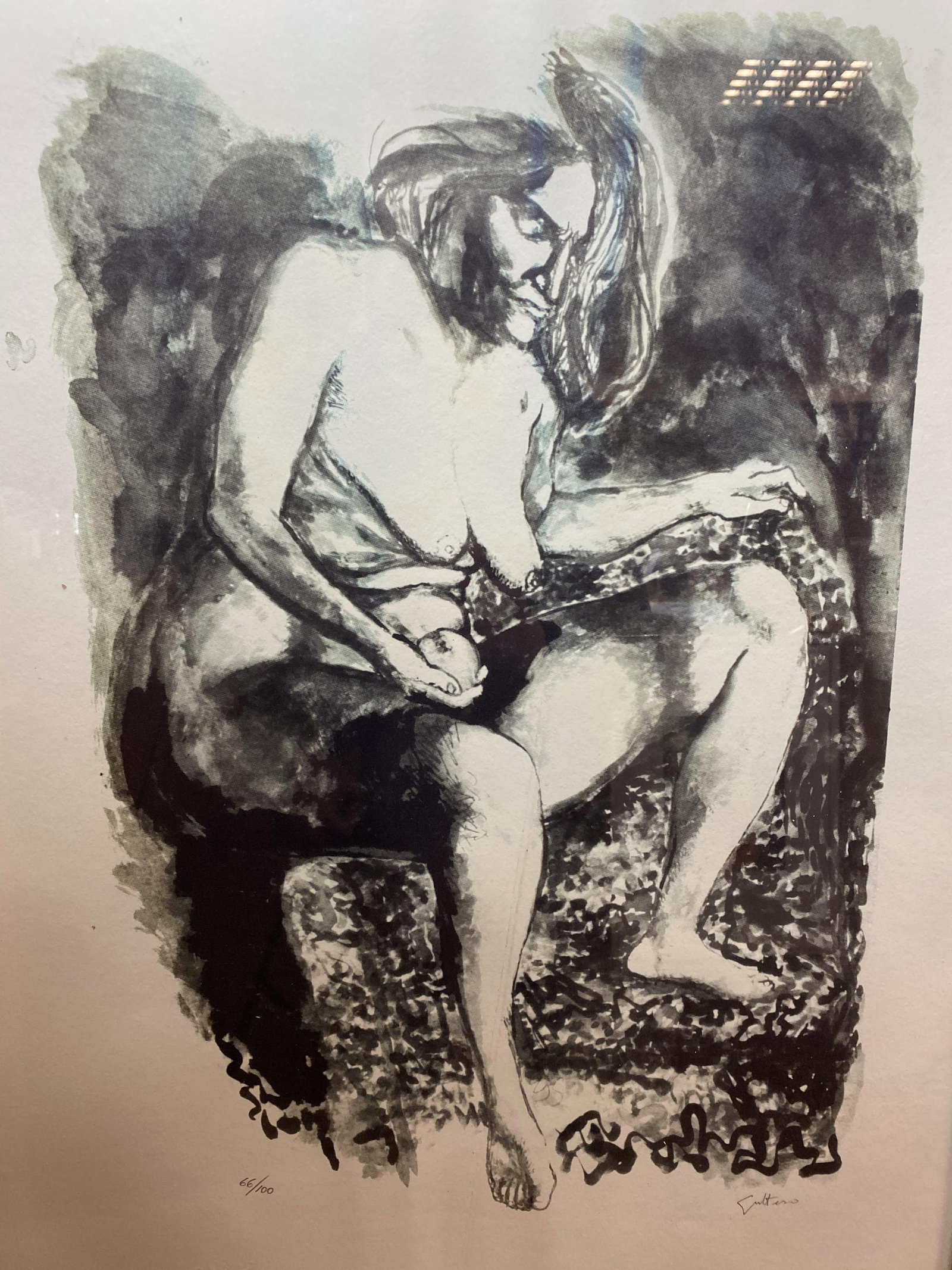 Renato Guttuso, Limited Edition Print, Plate Signed, - 2