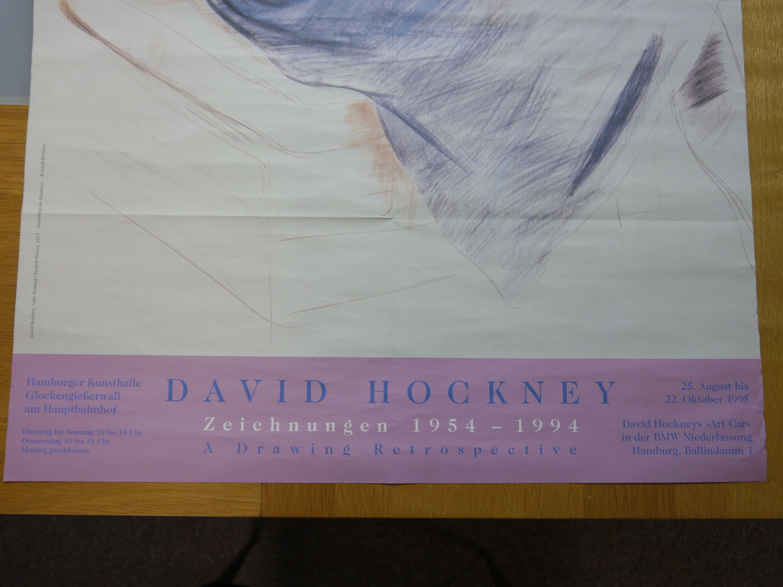 David Hockney Original Poster, Plate Signed - 3