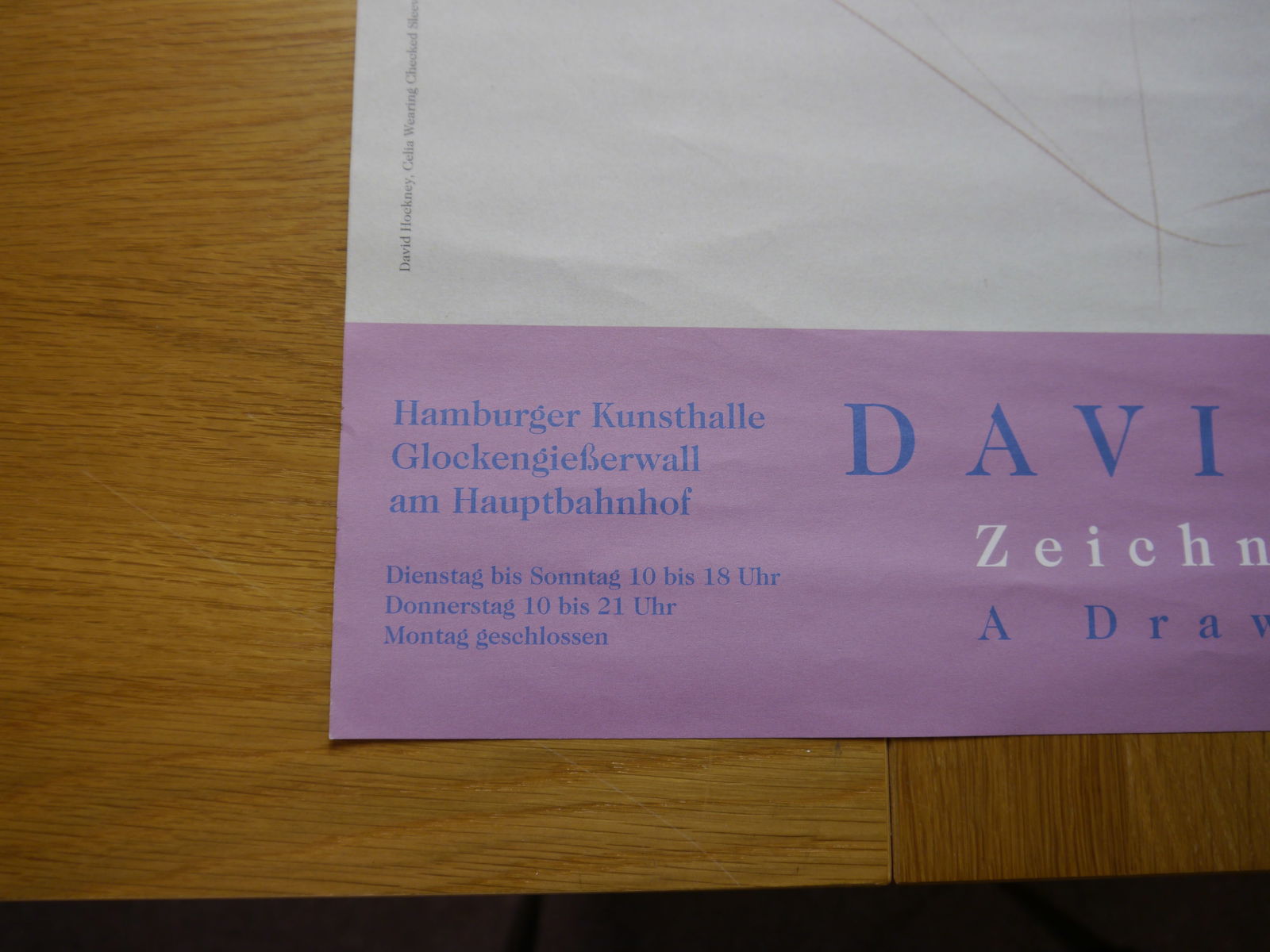 David Hockney Original Poster, Plate Signed - 4