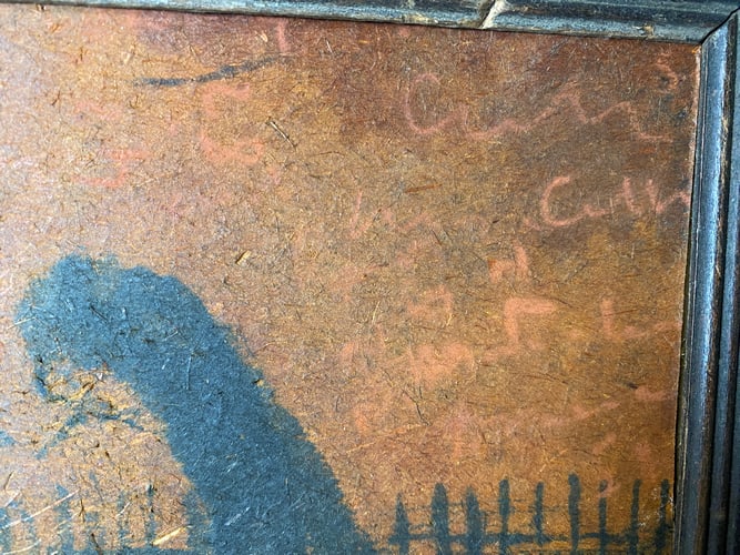 Lowry, 1964, Original, Drawing, Hand Signed, - 2