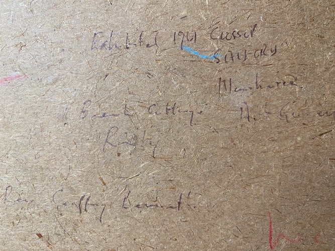 Lowry, 1964, Original, Drawing, Hand Signed, - 9