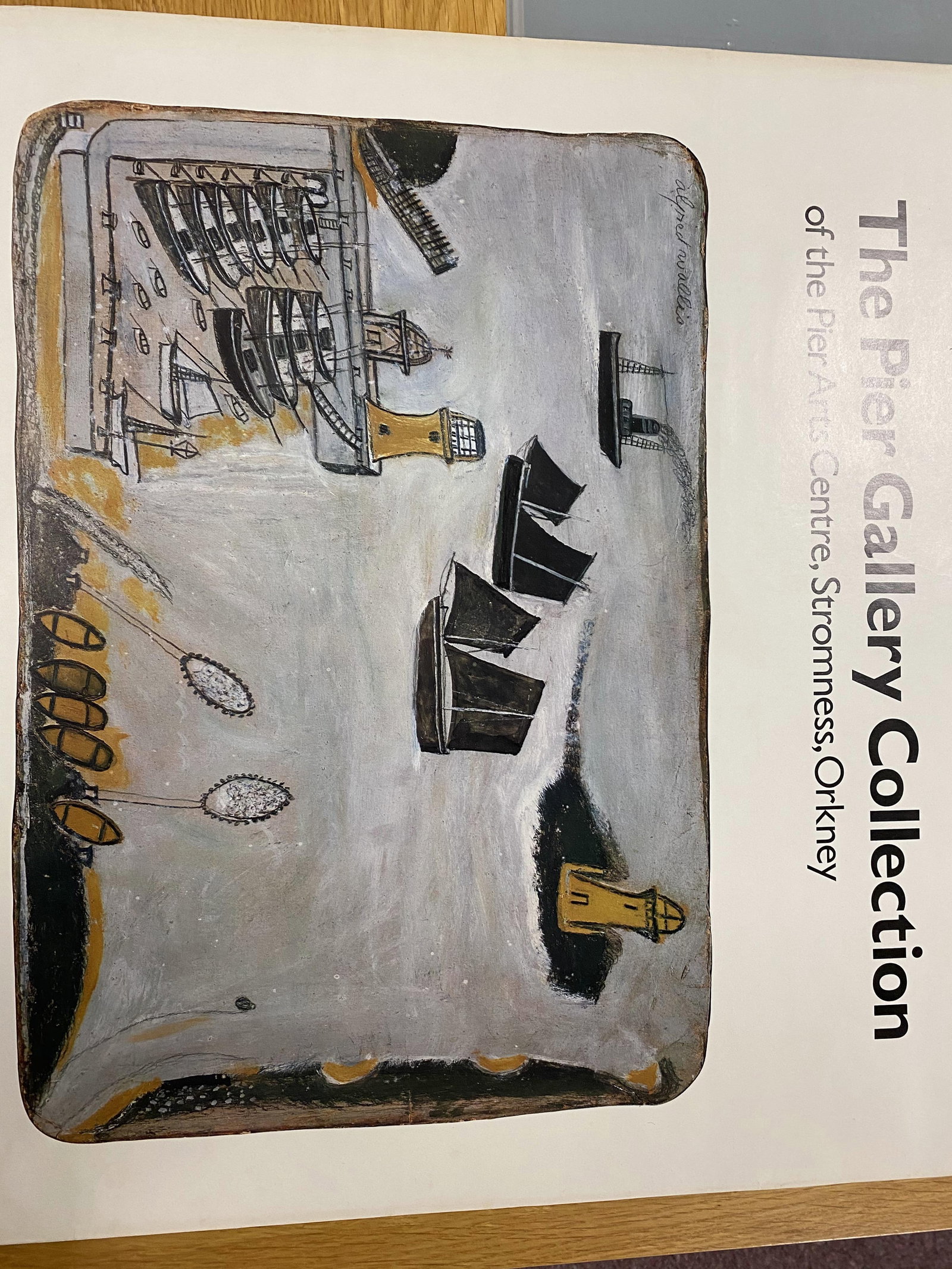 Alfred Wallis, Plate Signed, Original 1978 Tate Exhibition Poster-Pier Gallery - 3