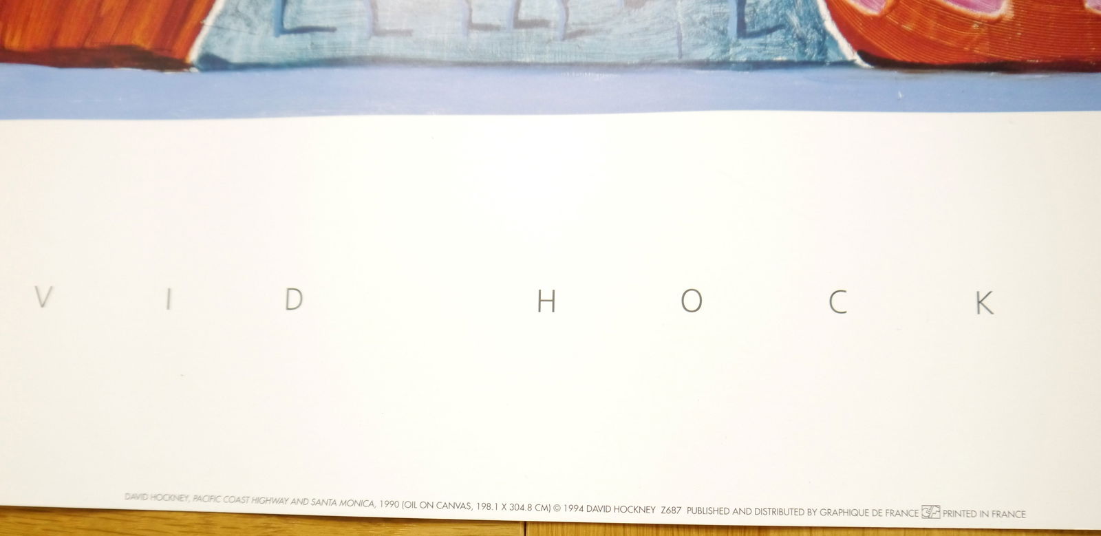 David Hockney- Offset Lithographic Poster - 2