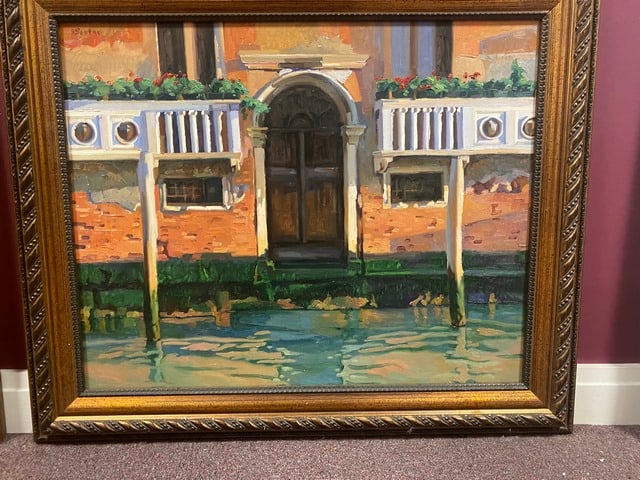 Original Oil Painting On Canvas, Signed: Original Oil Painting On Canvas, Signed 