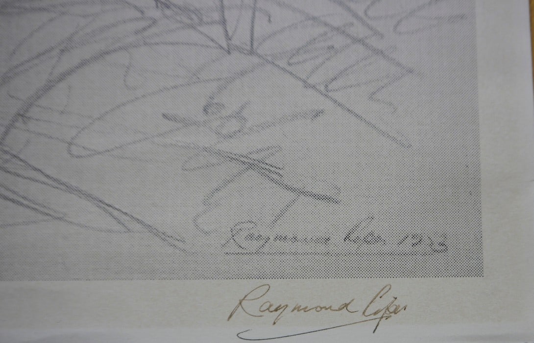 Pencil Drawing, Portrait of A. Man, Original, Signed - 3