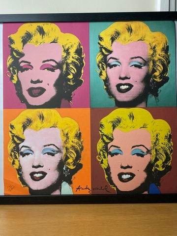 Andy Warhol, Limited Edition Print, Signed, Stamp, Seal (1 of 6)