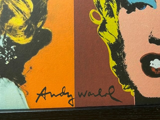 Andy Warhol, Limited Edition Print, Signed, Stamp, Seal - 3