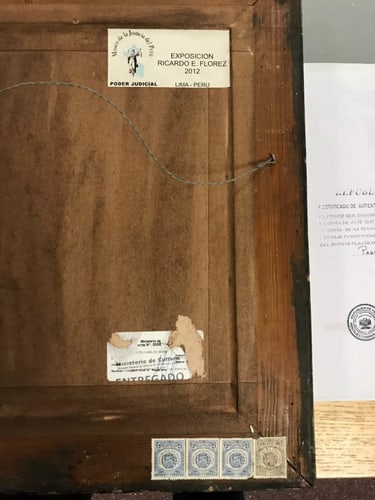 Picasso, (In the manner of) Original, art, hand signed, - 6