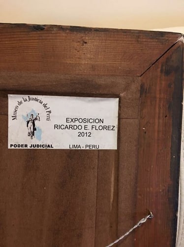 Picasso, (In the manner of) Original, art, hand signed, - 7